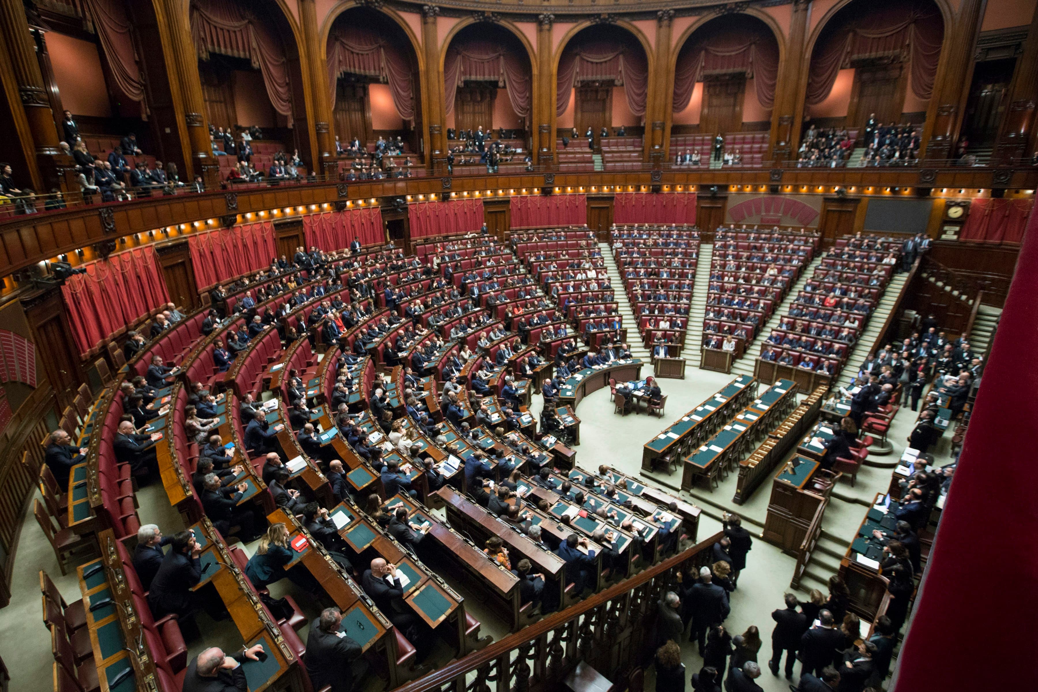 Public sector professionals collaborating in a modern institutional setting